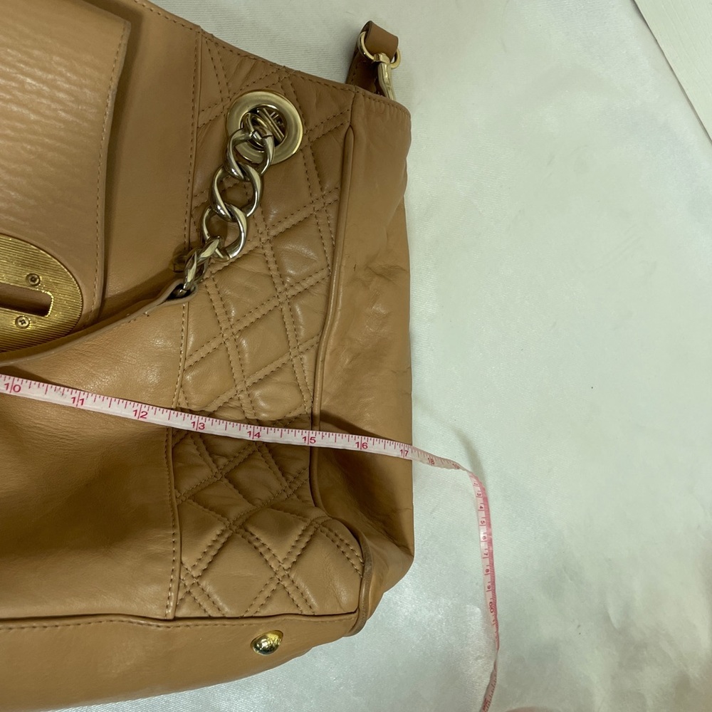 Stuart Weitzman Soft Leather Handbag Shoulder Bag… - image 5